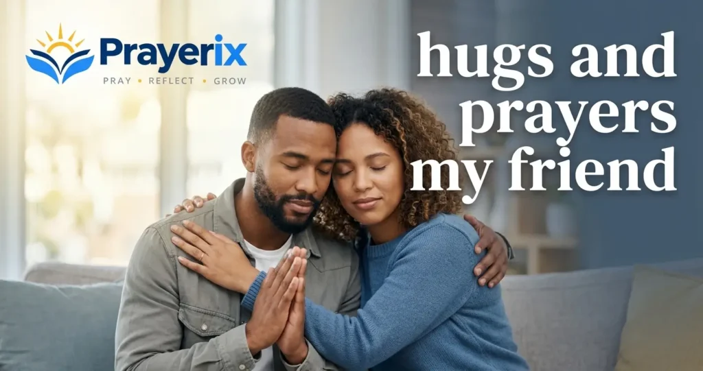 hugs and prayers my friend
