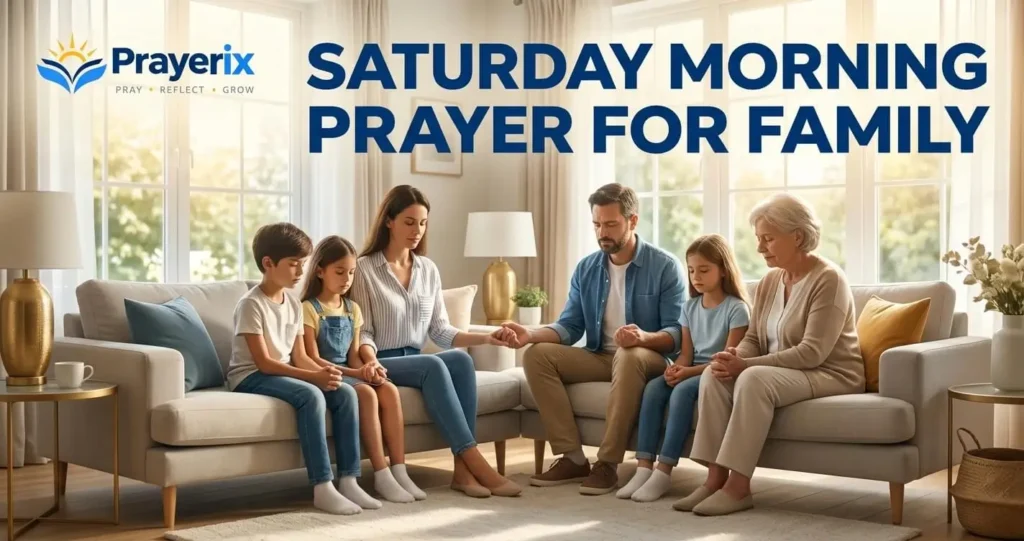 saturday morning prayer for family